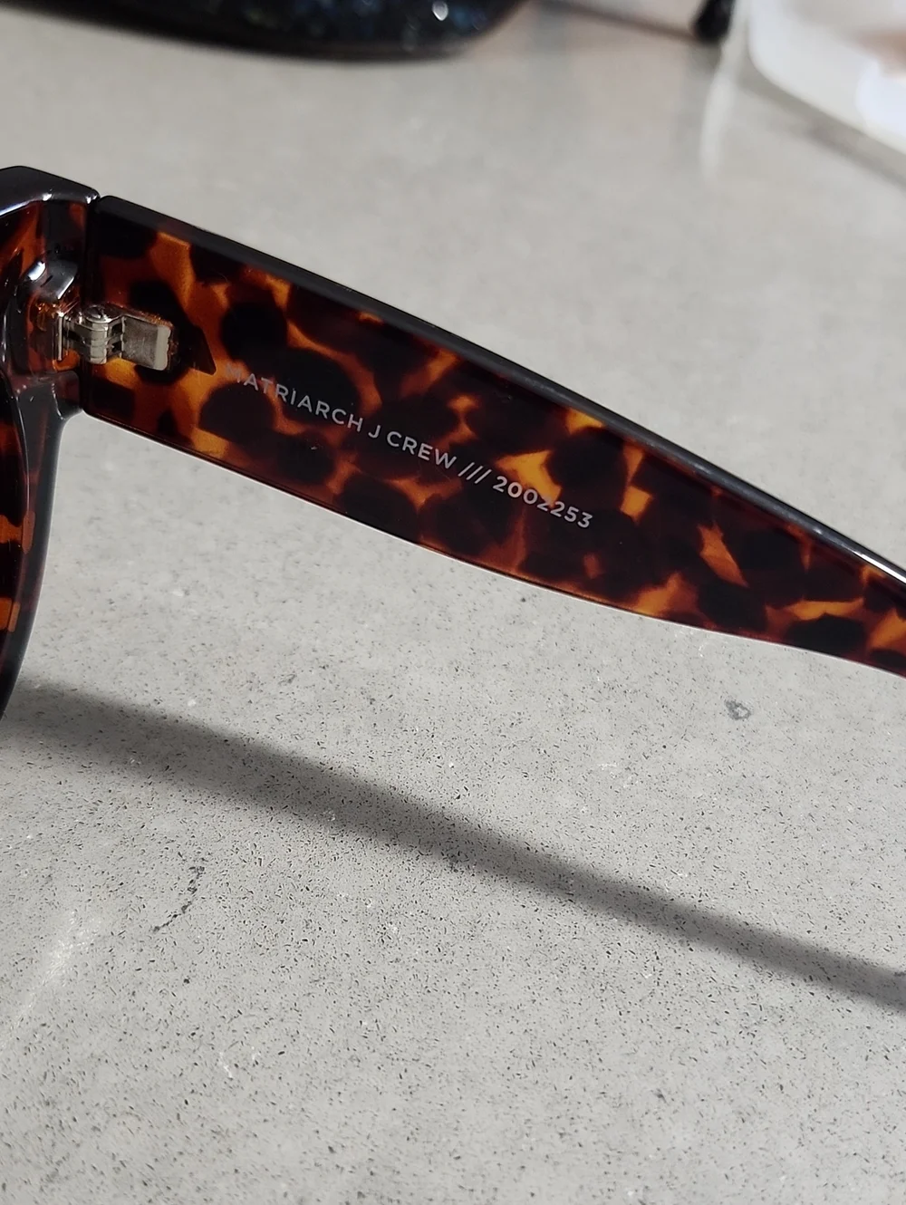 J CREW x Le Specs Matriarch Tortoise  Sunglasses